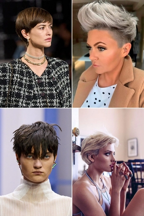 Nouvelles coiffures courtes 2023