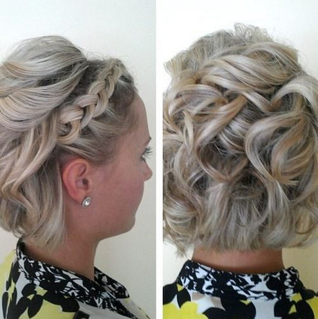 coiffure-mariage-cheveux-courts-tresse-29 Coiffure mariage cheveux courts tresse