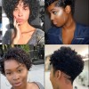 Coupe courte afro femme 2023