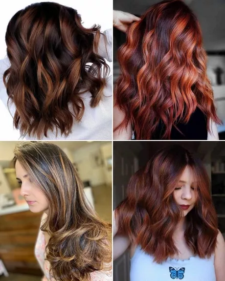 Tendance couleur cheveux 2024 automne