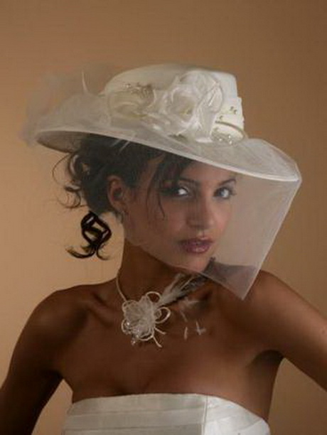 coiffure-chapeau-mariage-28 Coiffure chapeau mariage