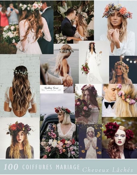 coiffure-mariage-2021-cheveux-mi-long-64_11 ﻿Coiffure mariage 2021 cheveux mi long