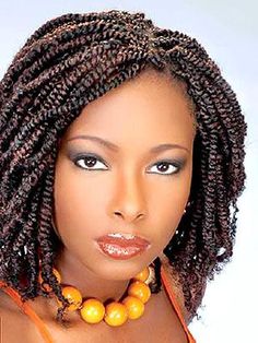 Model de coiffure afro