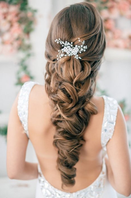 coiffure-tresse-cheveux-long-mariage-71 Coiffure tresse cheveux long mariage