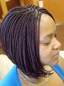 Tresses africaines cheveux courts