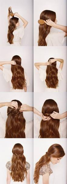 coiffure-pour-cheveux-long-facile-09_13 Coiffure pour cheveux long facile