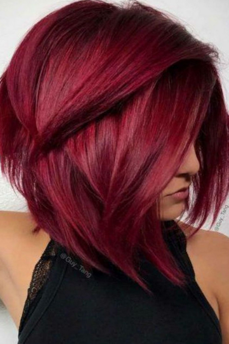 couleur-rouge-cheveux-court-10 Couleur rouge cheveux court