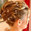 Chignons mariage cheveux courts
