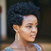 Coiffure cheveux afro femme